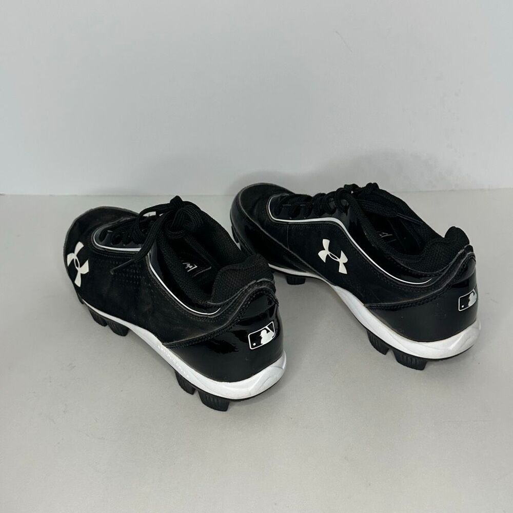 Under Armour UA Leadoff Low RM 3.0 Baseball Cleats Black and White | Men Size 7 - Picture 11 of 11